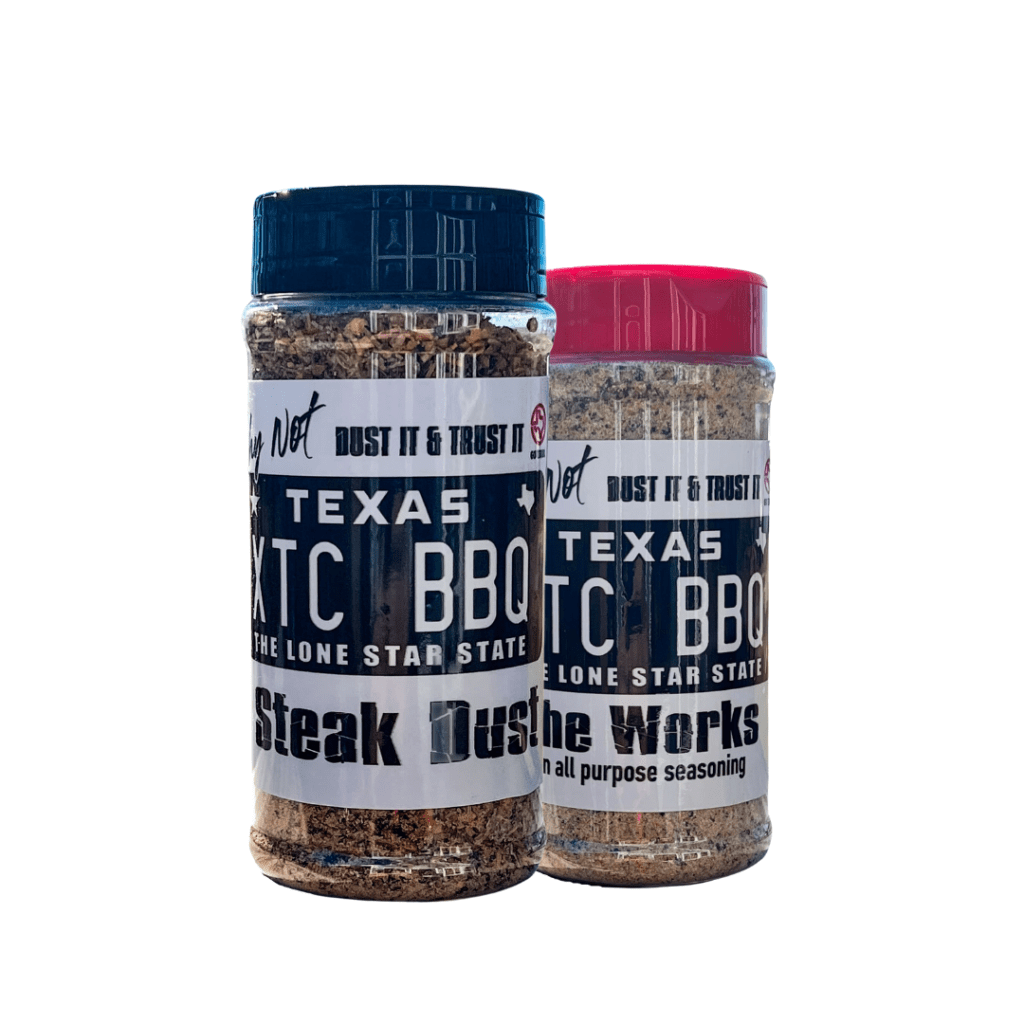 The works and steak dust image for product